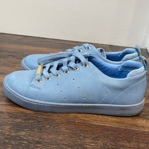 Aldo blue sneakers.